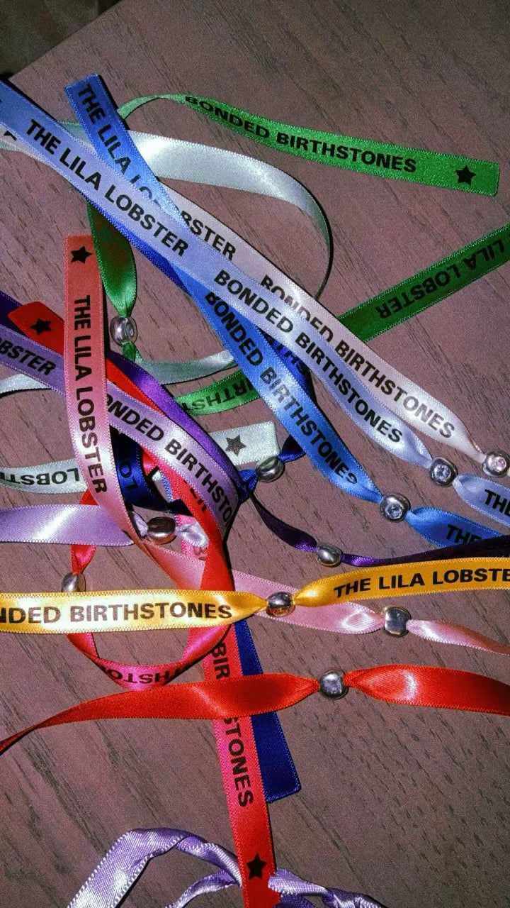 BONDED BIRTHSTONES BRACELETS