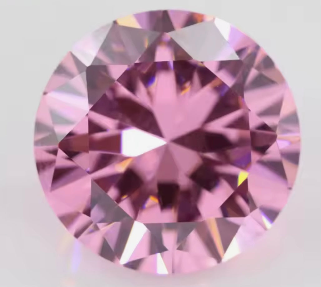 6MM ROUND CUBIC ZIRCONIA STONES (set of 5)