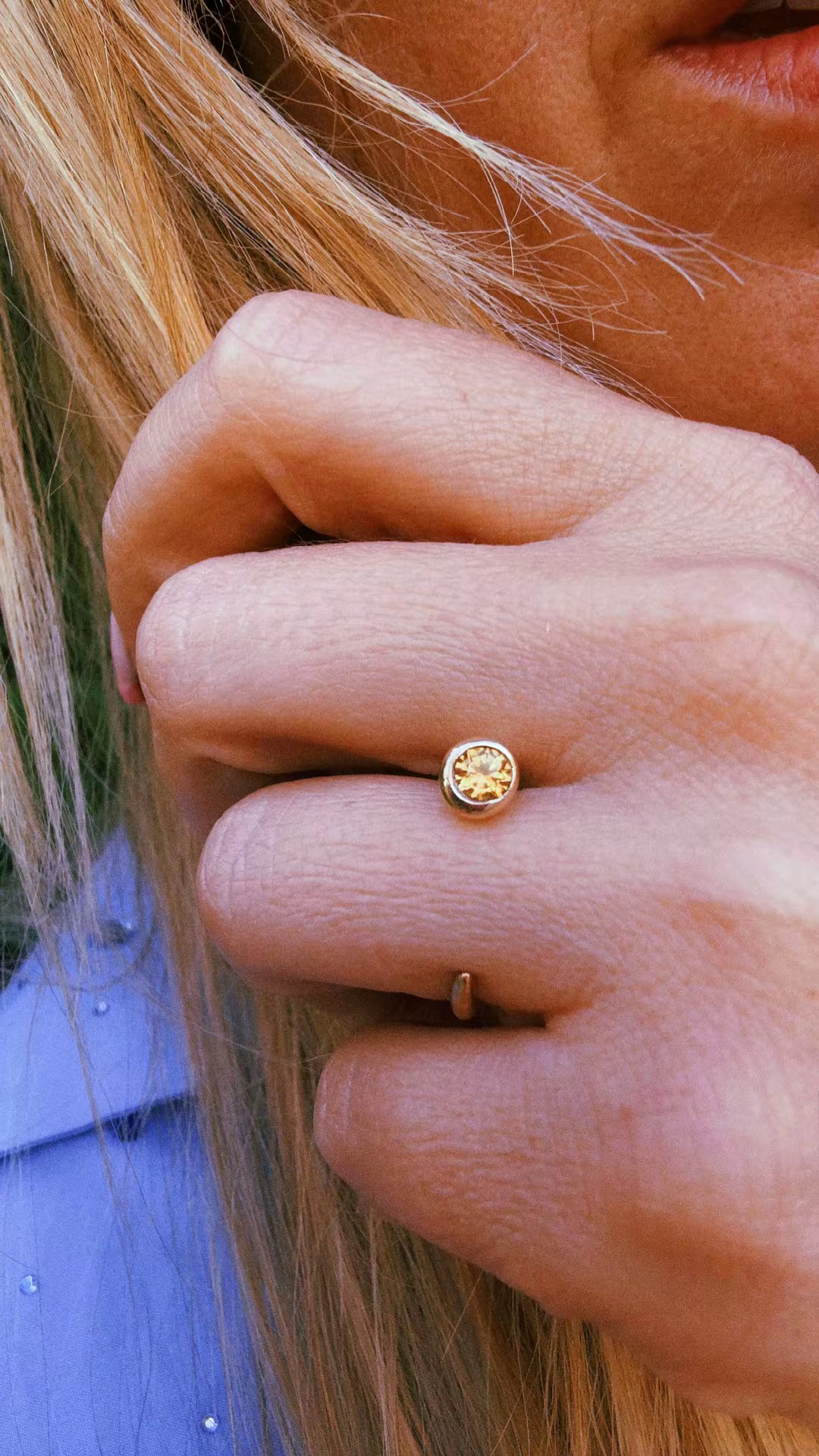 Floating Sapphires