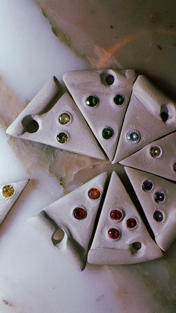 Pizza Wheel Cutter for Silver Clay - Rolling Clay Slicer