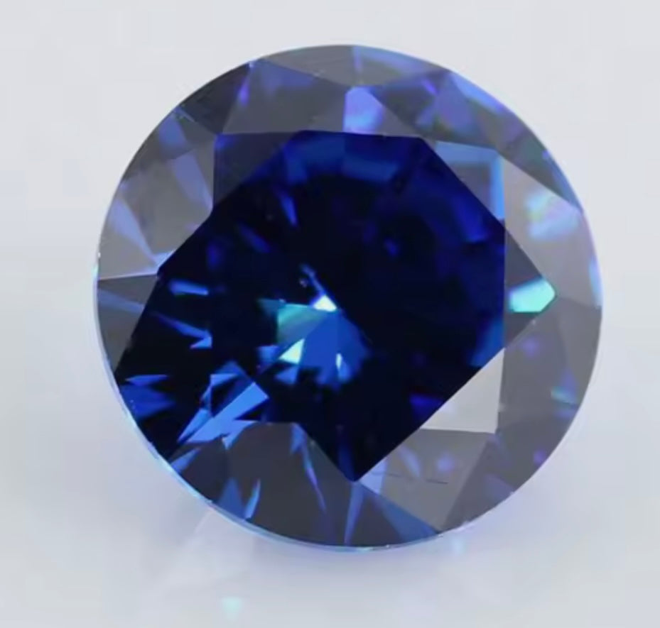 6MM ROUND CUBIC ZIRCONIA STONES (set of 5)