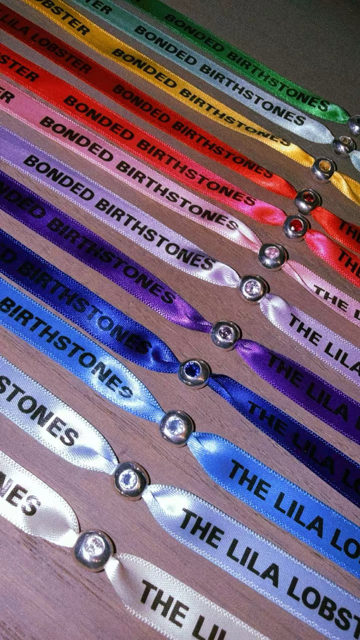 BONDED BIRTHSTONES BRACELETS