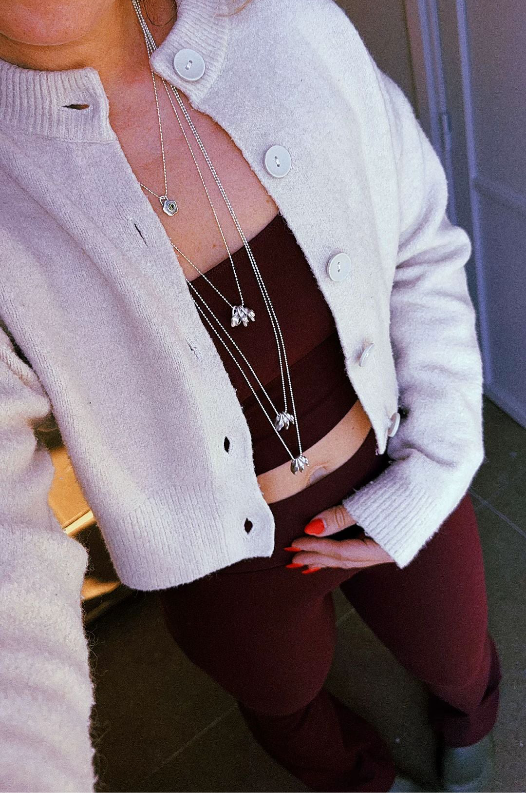 Necklace ball chain