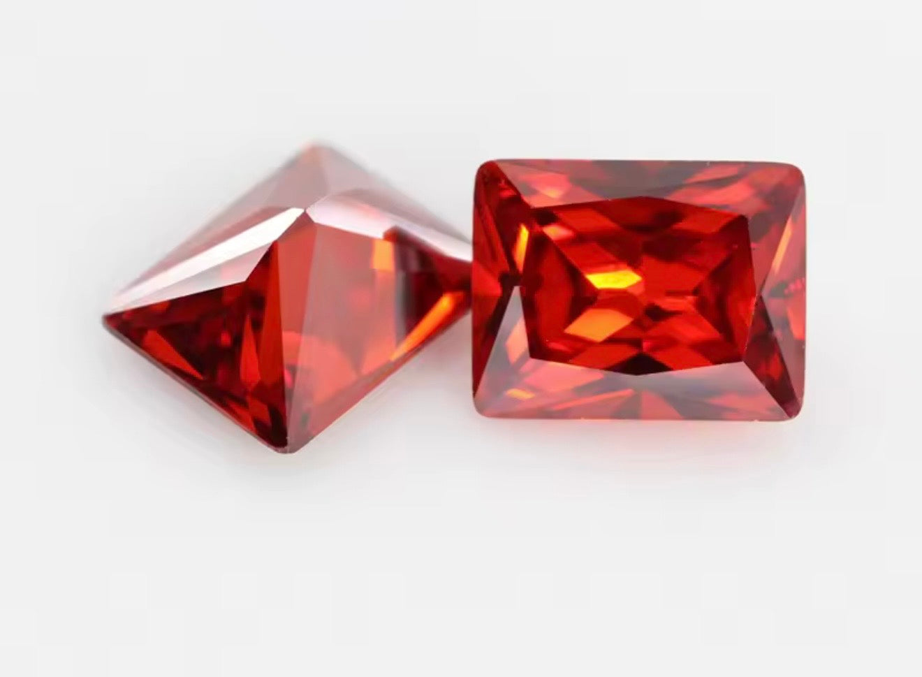 6x8MM RECTANGLE CUBIC ZIRCONIA STONE