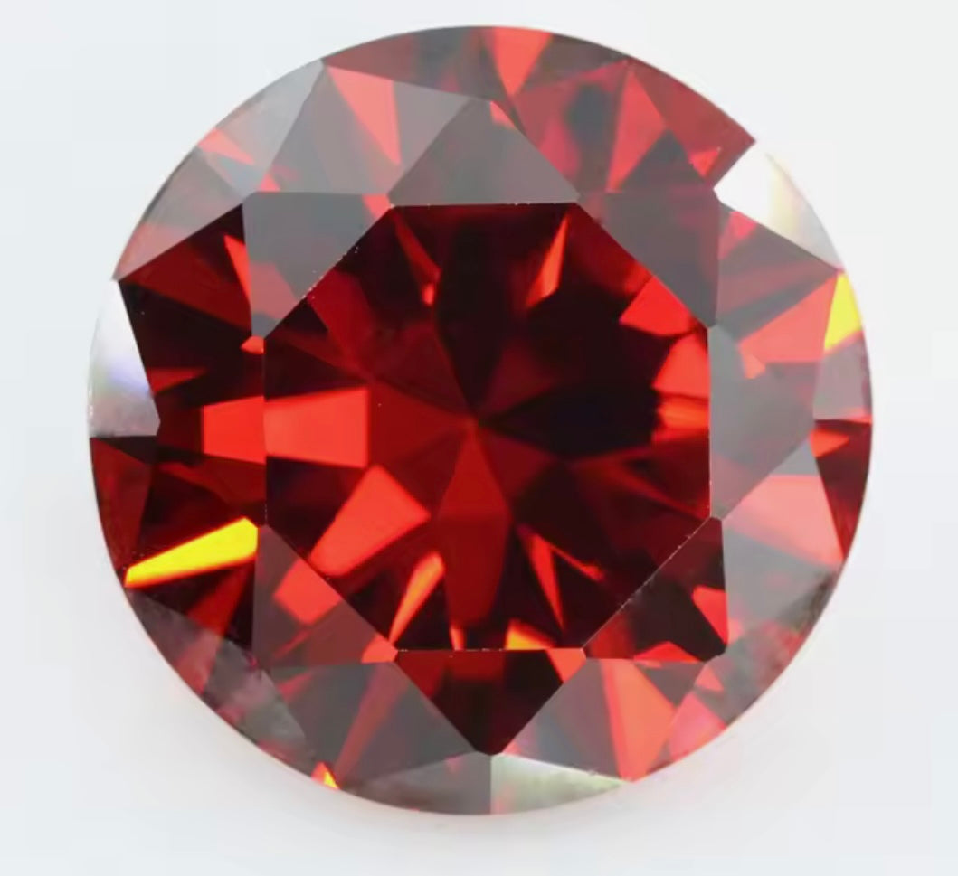 6MM ROUND CUBIC ZIRCONIA STONES (set of 5)