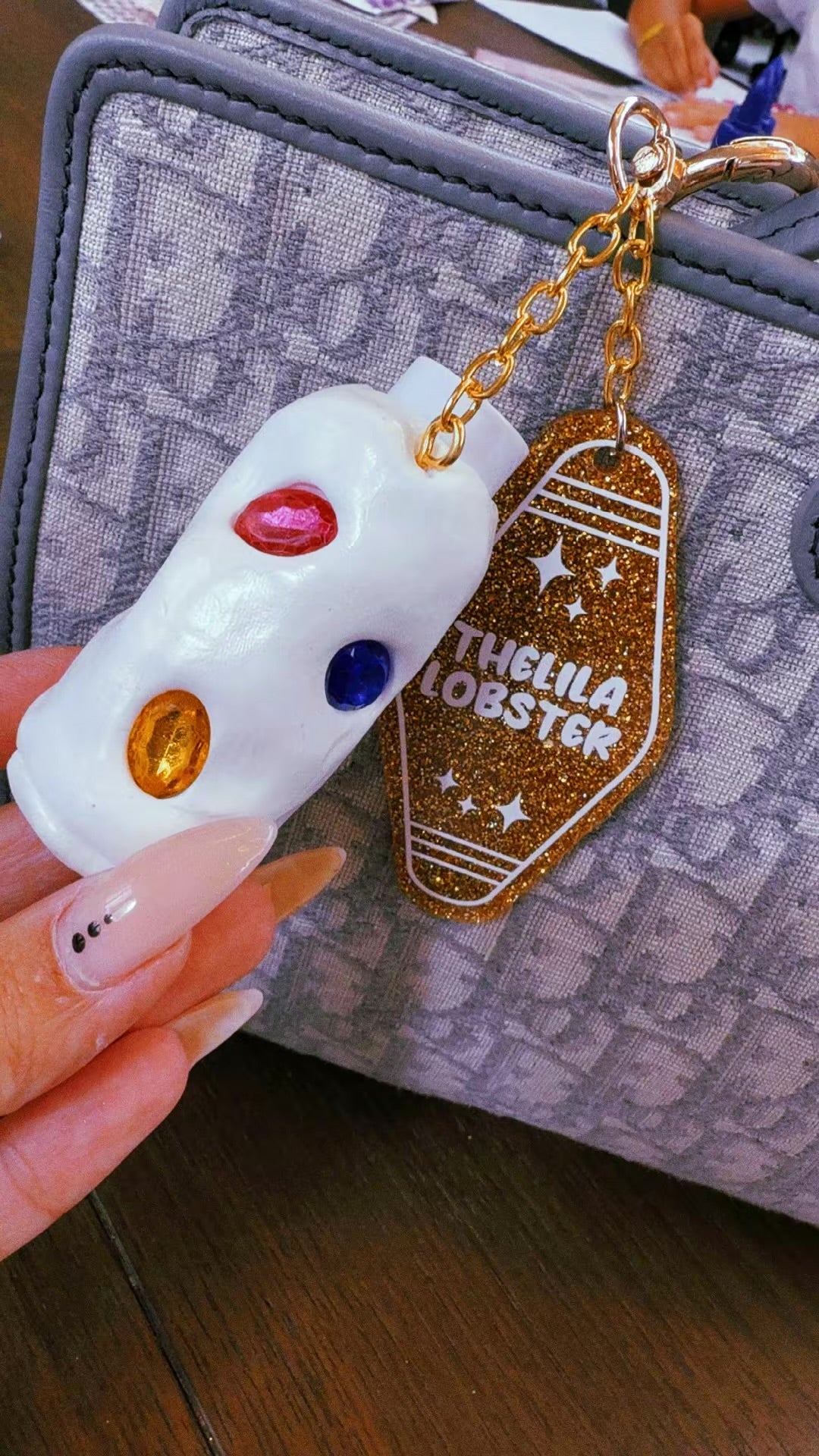 Handmade Bagcharm Lipbalm