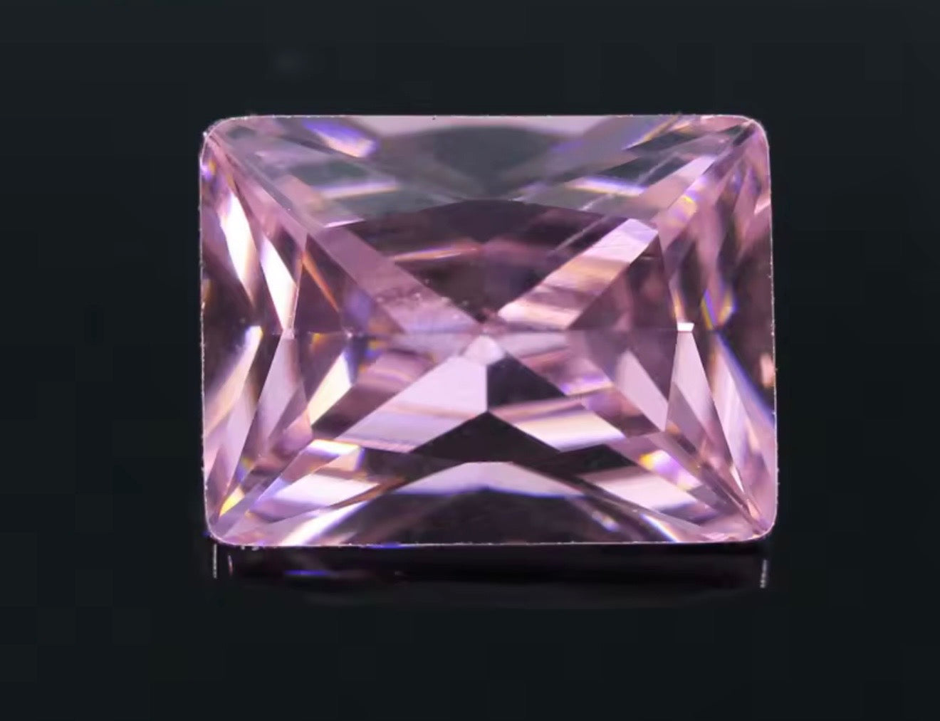 6x8MM RECTANGLE CUBIC ZIRCONIA STONE