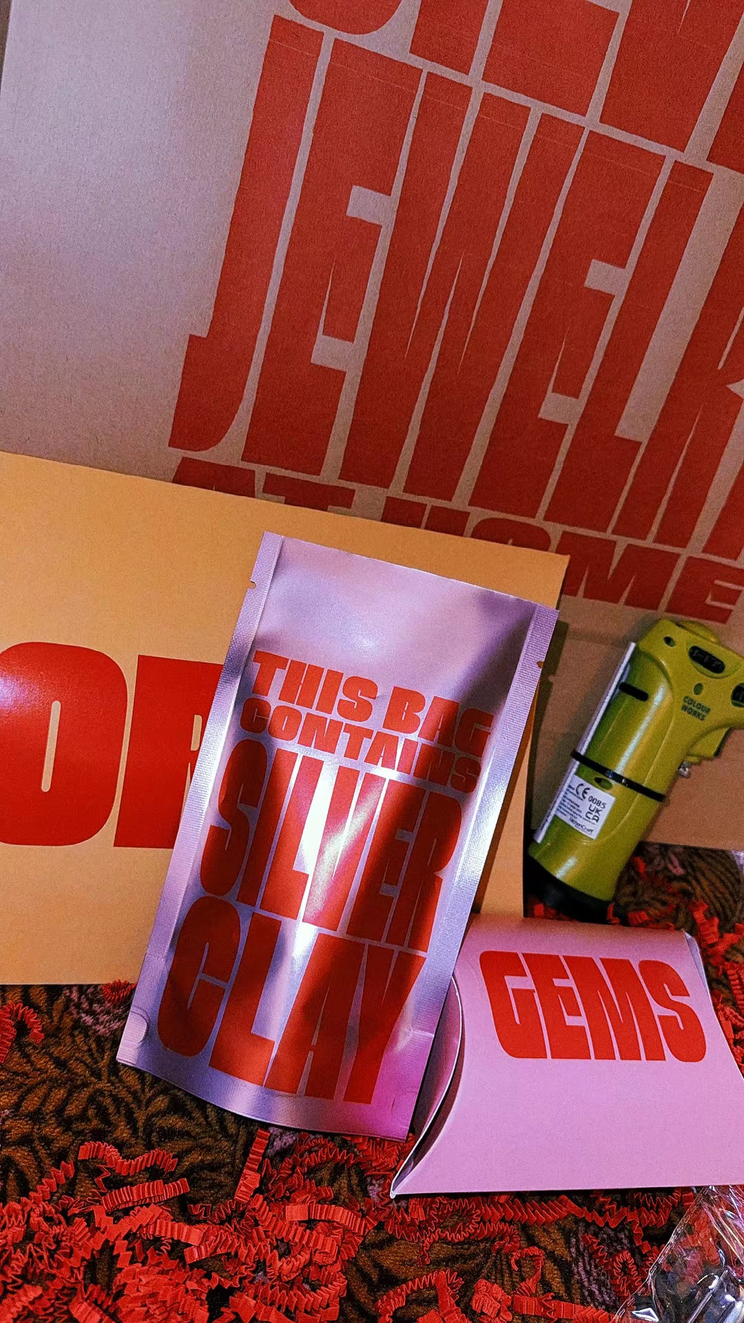 PRE-ORDER STARTERSKIT SILVERCLAY by THE LILA LOBSTER