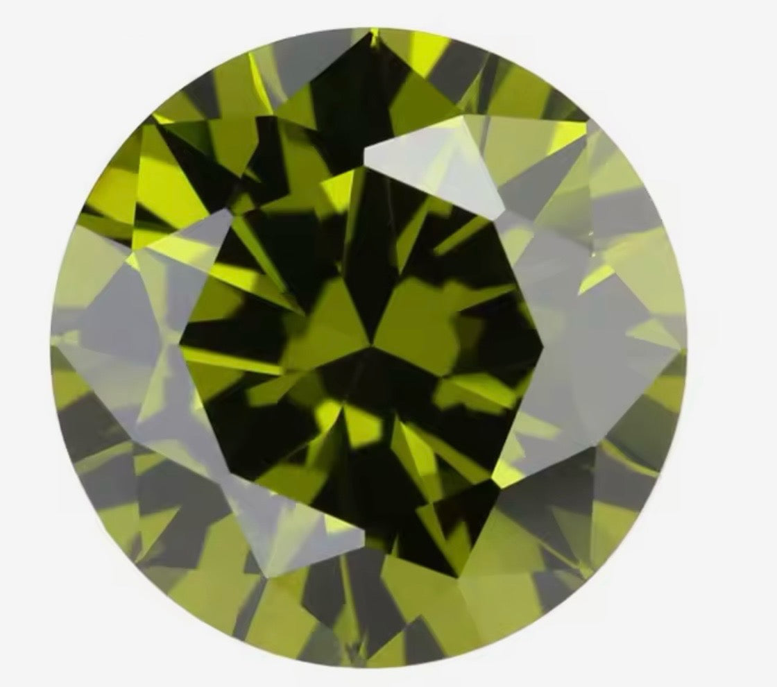 6MM ROUND CUBIC ZIRCONIA STONES (set of 5)