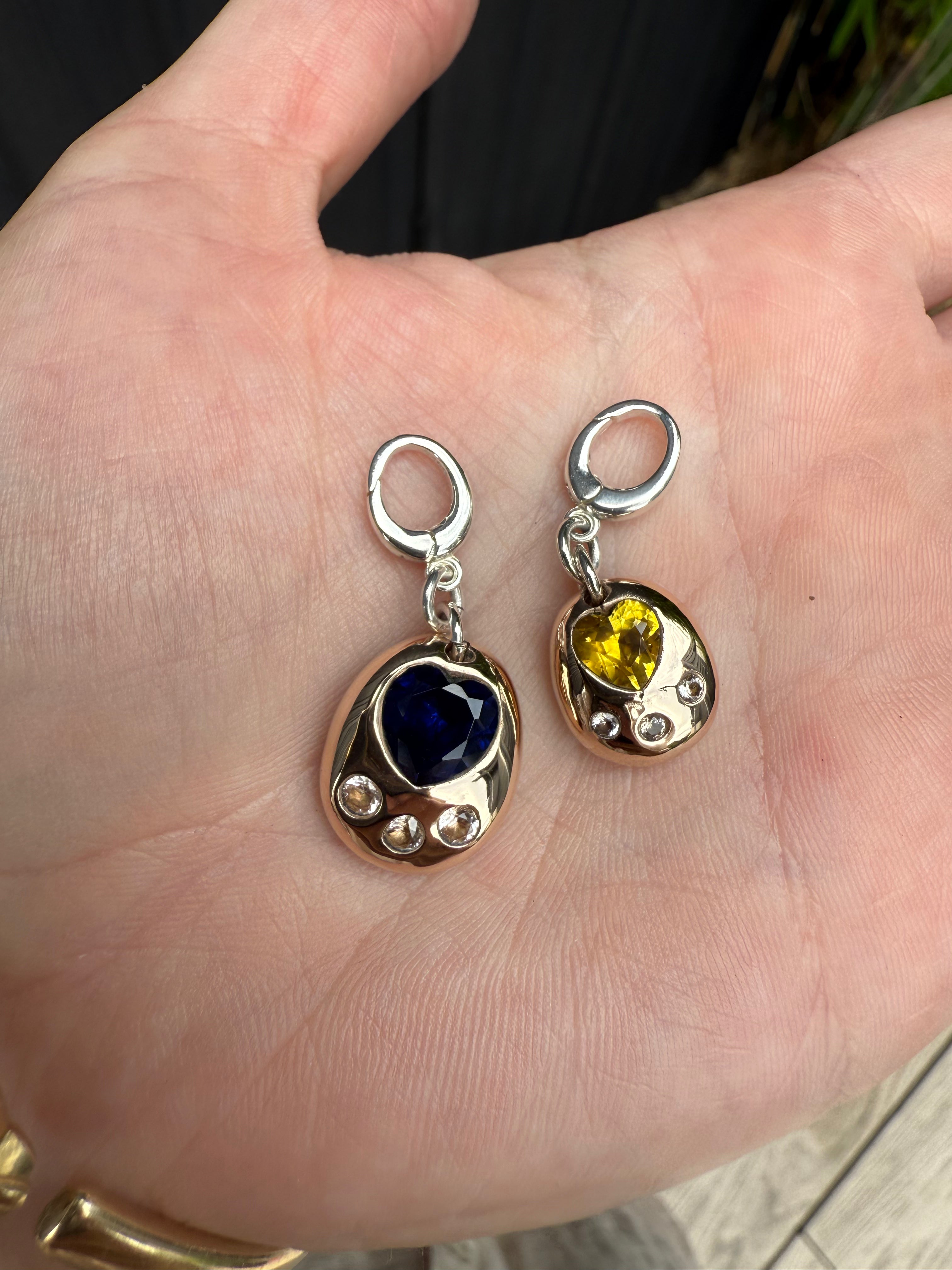 TAMAGOTCHI CHARM (customized, pre-order) BIG SILVER