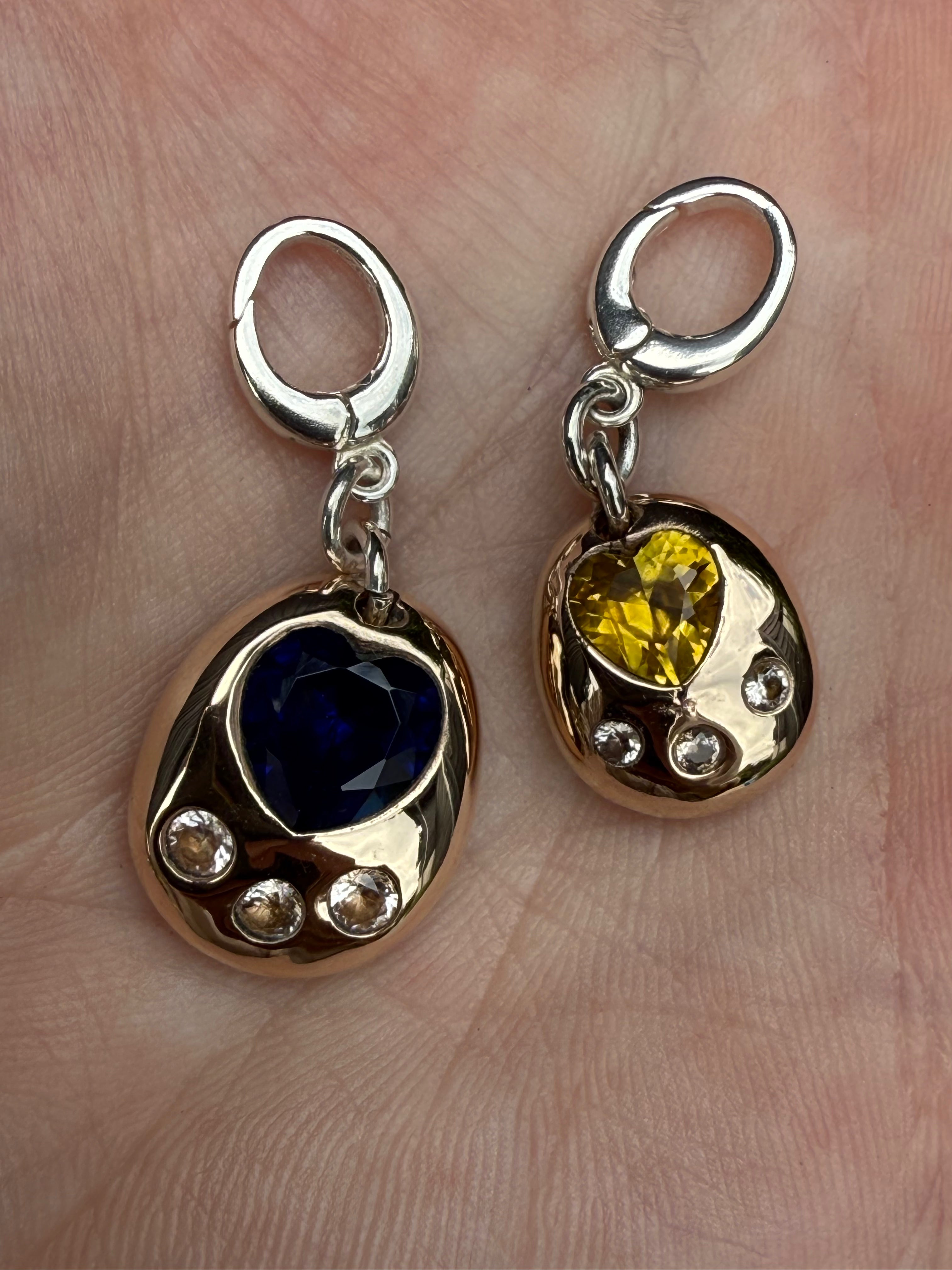 TAMAGOTCHI CHARM (customized, pre-order) BIG SILVER