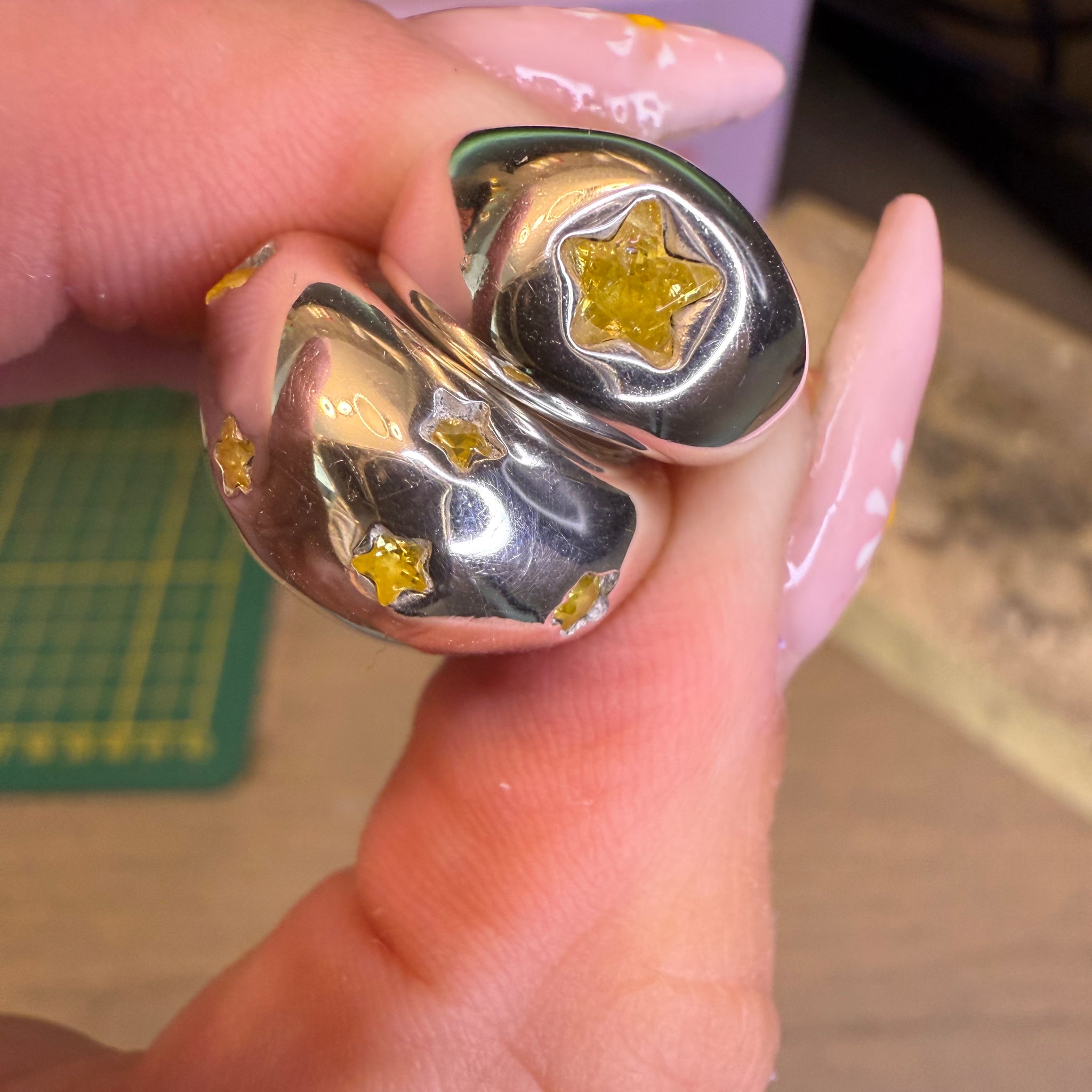 CHUNKY EARCUFF LITTLE STARS