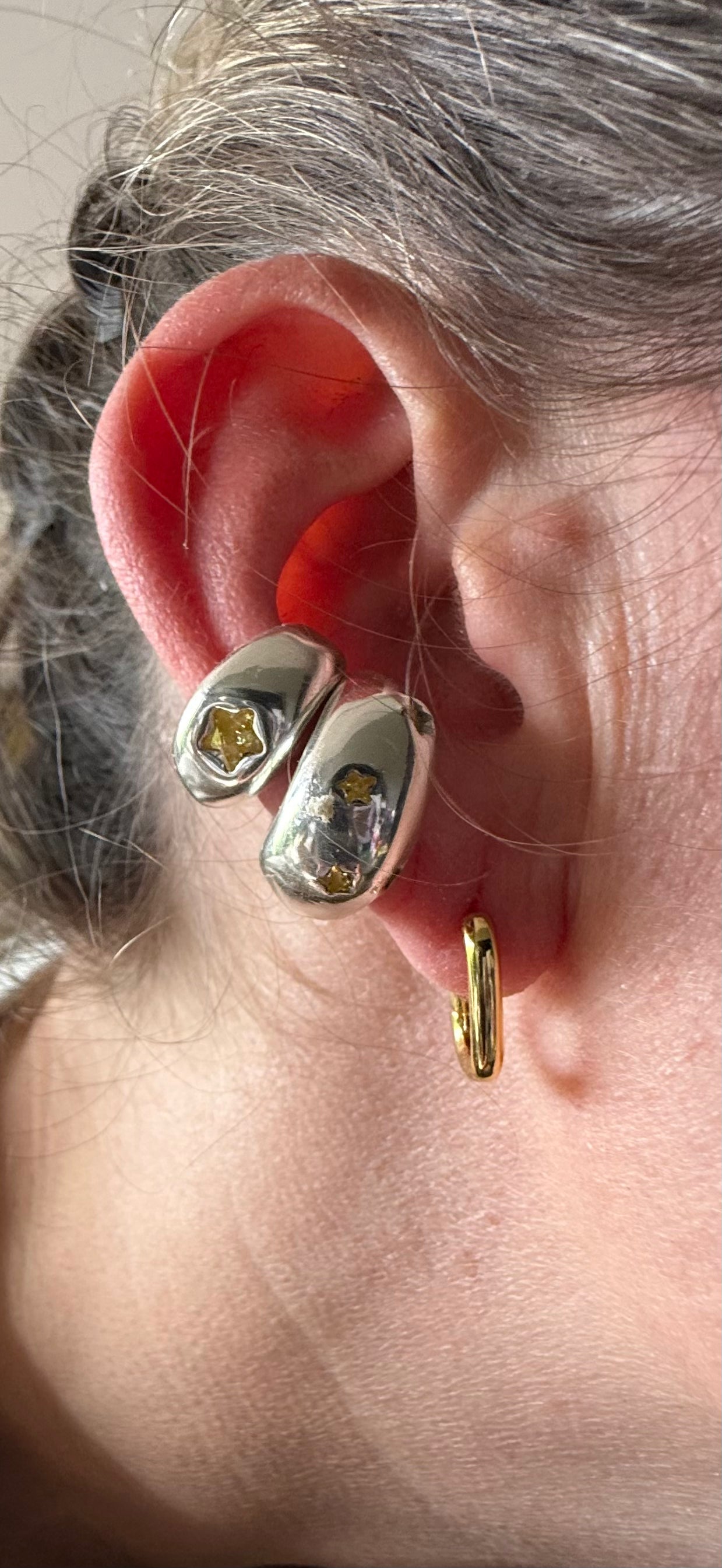 CHUNKY EARCUFF BIG STAR