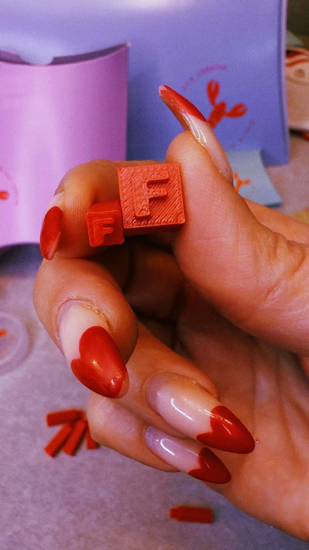 ALPHABET LETTER STAMPS - TheLilaLobster