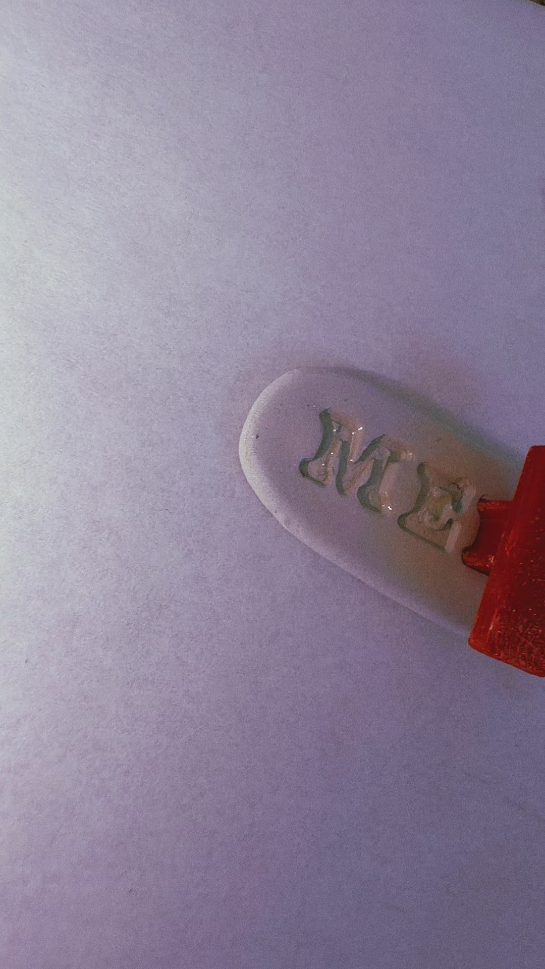 Handmade Personalised Solid Silver Name Charm