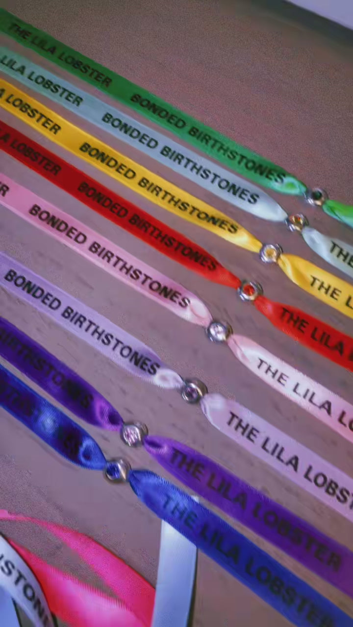 BONDED BIRTHSTONES BRACELETS