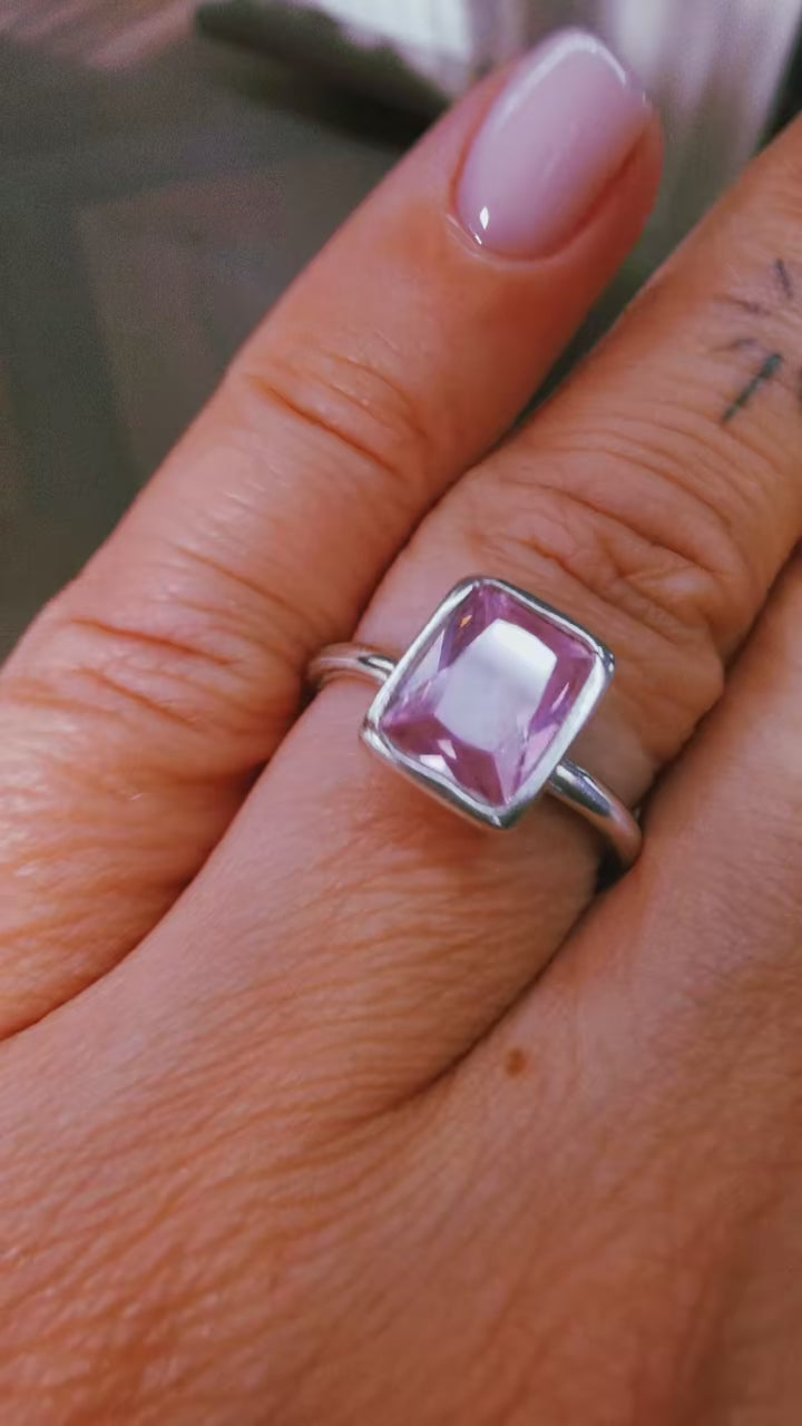 6x8MM RECTANGLE CUBIC ZIRCONIA STONE