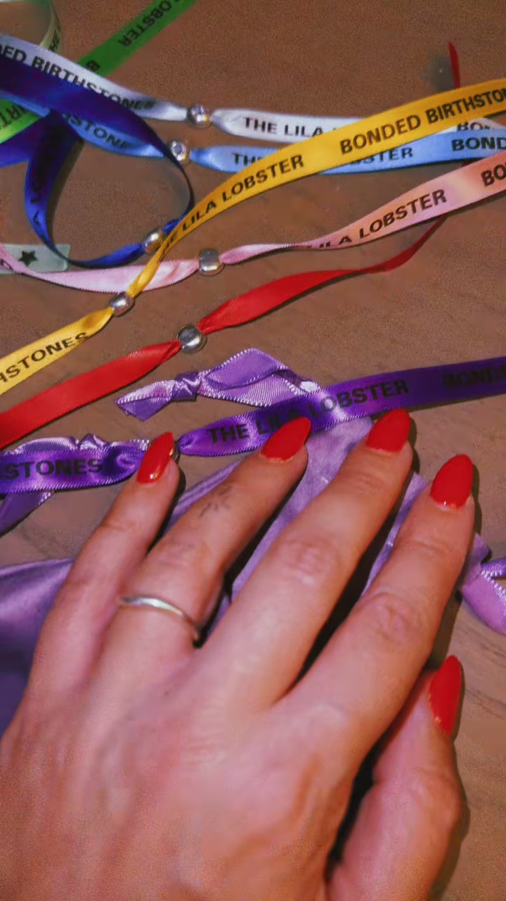BONDED BIRTHSTONES BRACELETS