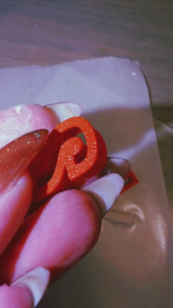 Silver Clay Letter & Number Cutters - Alphabet Cutter Set
