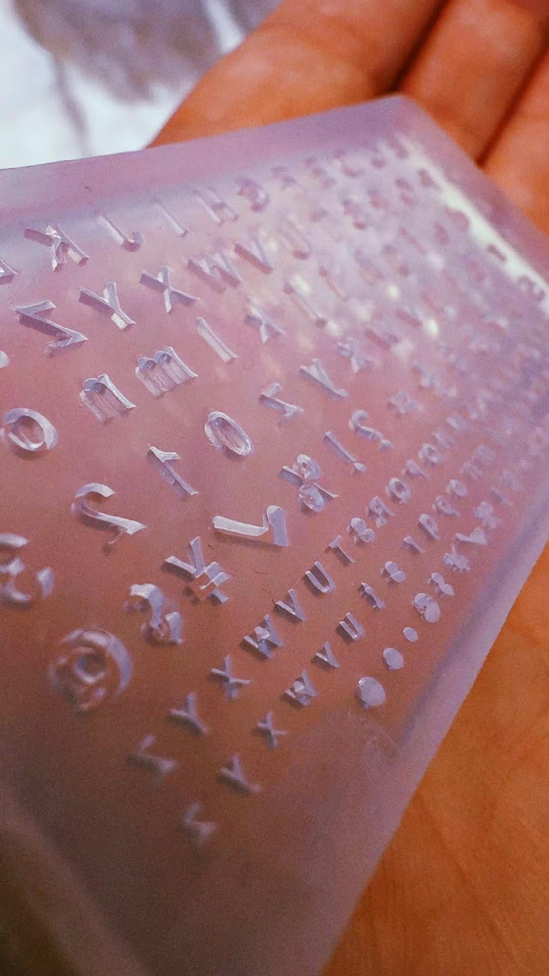 SILICON MOLD ALFABET & NUMBERS ✨ - TheLilaLobster