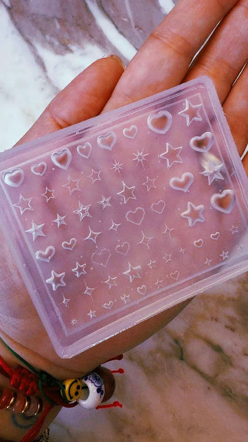 SILICON MOLD HEARTS & STARS ♥️✨ - TheLilaLobster