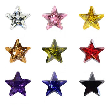 STAR CUBIC ZIRCONIAS - TheLilaLobster