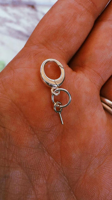 Sterling Silver 925 Lobster Clasp & Screw Eye Set for Silver Clay - TheLilaLobster