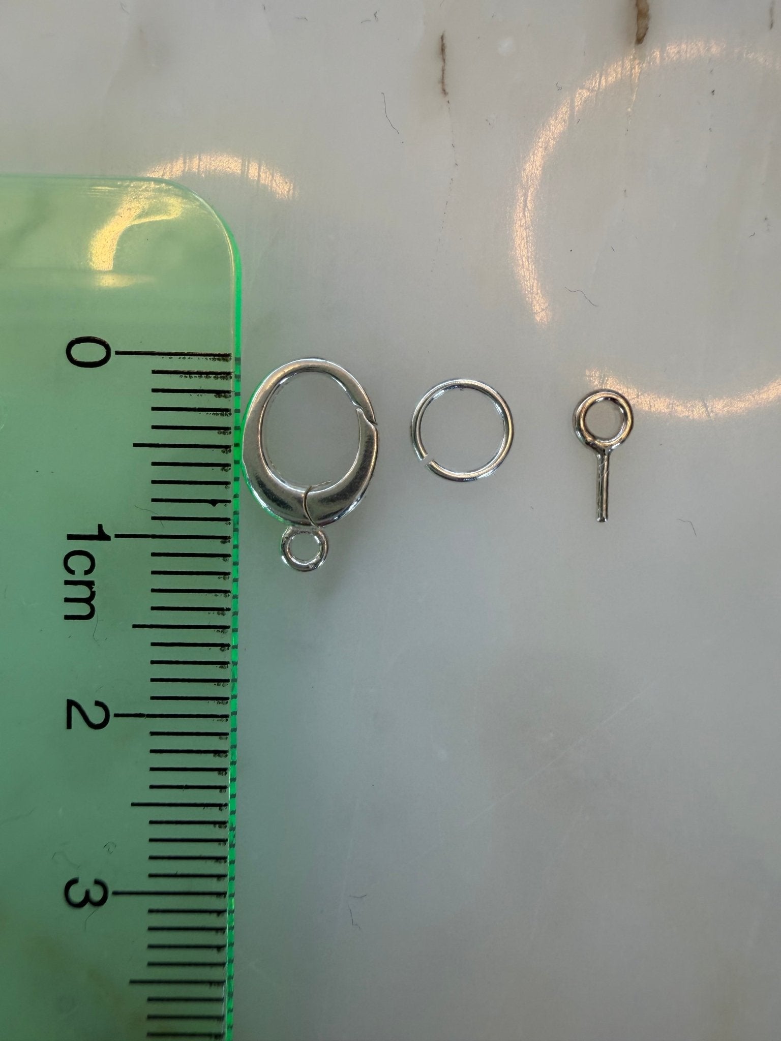 Sterling Silver 925 Lobster Clasp & Screw Eye Set for Silver Clay - TheLilaLobster