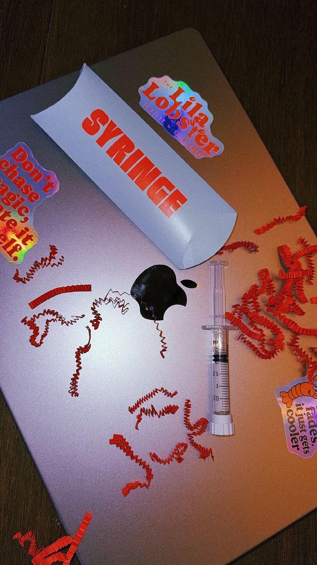 SYRINGE SILVERCLAY - TheLilaLobster