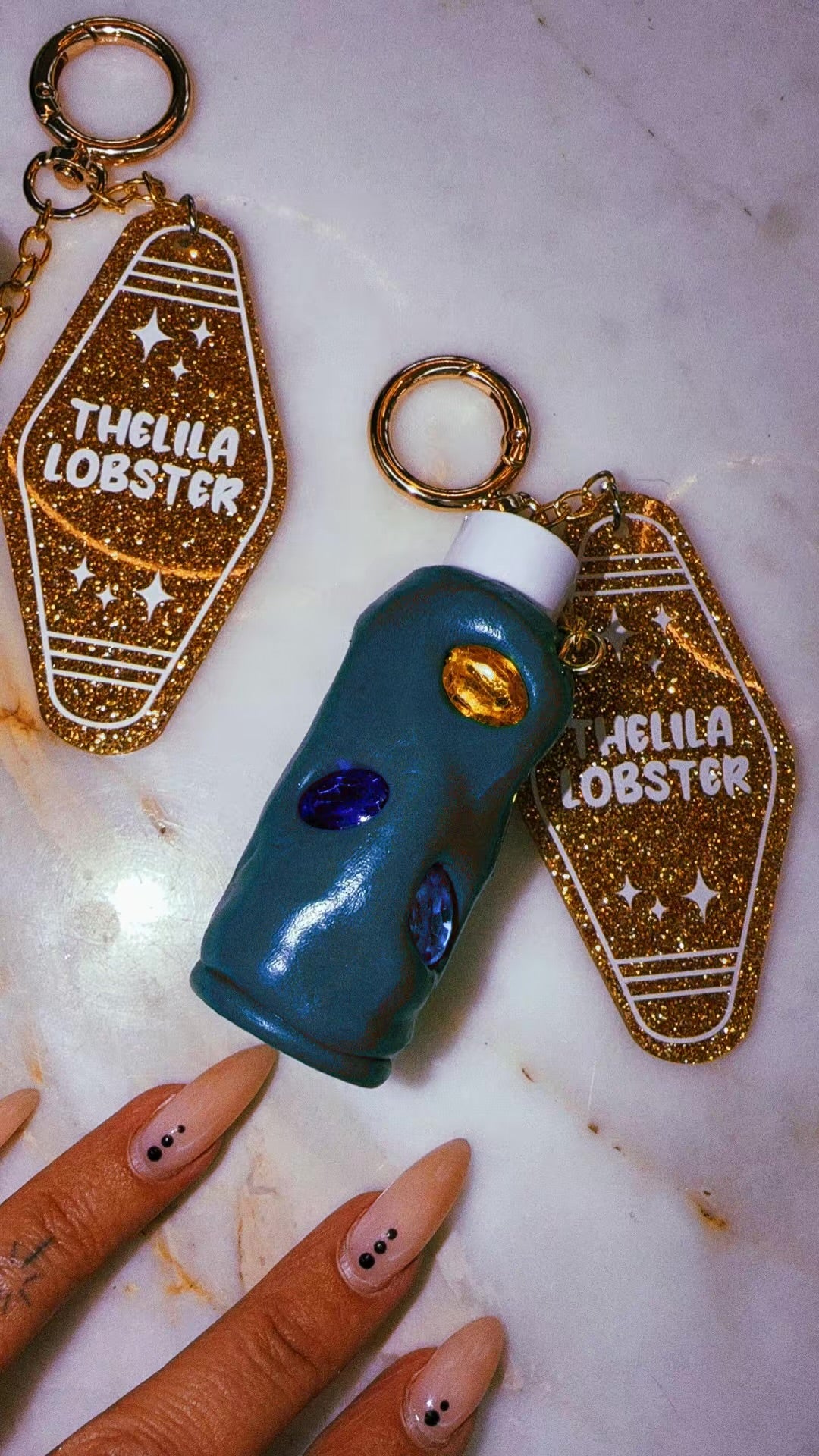 Handmade Bagcharm Lipbalm